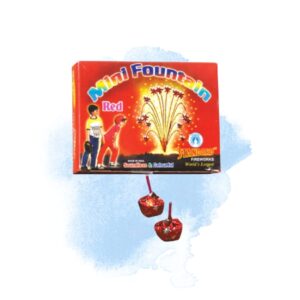 STANDARD MINI FOUNTAIN - RED 6 PCS